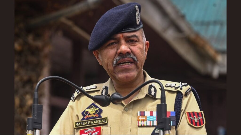 Over 4,000 Arrested in J&K Drug Crackdown Since April: DGP Nalin Prabhat